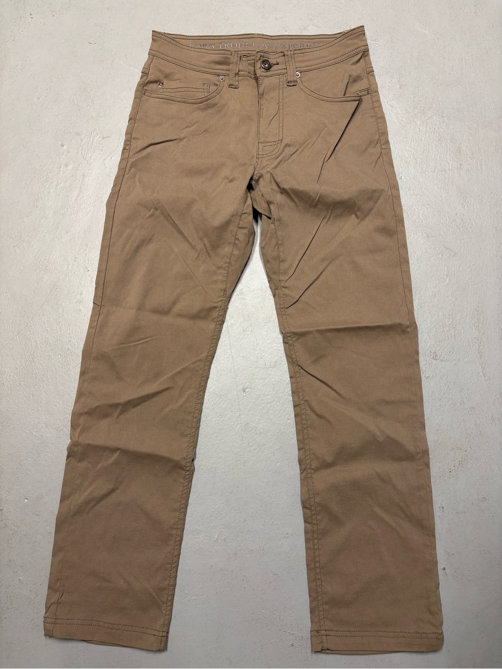 Prana Slim Fit Khaki/Tan Chino Pants